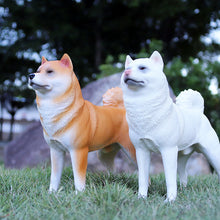 Load image into Gallery viewer, Oenux New Big Dog Animal Simulation Bull Terrier Rottweiler Corgi Shiba Inu Bully Dog Action Figures Pvc Lovely Pet Model Toys