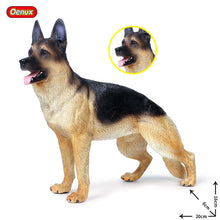 Load image into Gallery viewer, Oenux New Big Dog Animal Simulation Bull Terrier Rottweiler Corgi Shiba Inu Bully Dog Action Figures Pvc Lovely Pet Model Toys