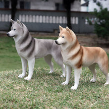 Load image into Gallery viewer, Oenux New Big Dog Animal Simulation Bull Terrier Rottweiler Corgi Shiba Inu Bully Dog Action Figures Pvc Lovely Pet Model Toys