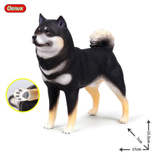 Load image into Gallery viewer, Oenux New Big Dog Animal Simulation Bull Terrier Rottweiler Corgi Shiba Inu Bully Dog Action Figures Pvc Lovely Pet Model Toys