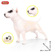 Load image into Gallery viewer, Oenux New Big Dog Animal Simulation Bull Terrier Rottweiler Corgi Shiba Inu Bully Dog Action Figures Pvc Lovely Pet Model Toys