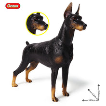 Load image into Gallery viewer, Oenux New Big Dog Animal Simulation Bull Terrier Rottweiler Corgi Shiba Inu Bully Dog Action Figures Pvc Lovely Pet Model Toys