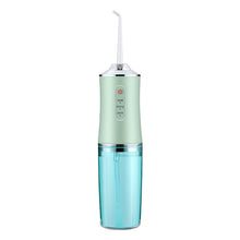 Load image into Gallery viewer, Oral Irrigator 3 Modes USB Rechargeable Portable Dental Water Jet Water Tank Waterproof Teeth Cleaner Dental Water Jet +1/4 Jet 0ral irrigator