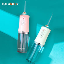 Load image into Gallery viewer, Oral Irrigator 3 Modes USB Rechargeable Portable Dental Water Jet Water Tank Waterproof Teeth Cleaner Dental Water Jet +1/4 Jet 0ral irrigator