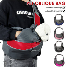 Load image into Gallery viewer, Outdoor Travel Pet Puppy Carrier Dog backpack Shoulder Bags Mesh Oxford Single Comfort Sling Handbag Tote Pouch dog