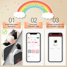 Load image into Gallery viewer, P15 Thermal Label Paper 12*40mm 15*30mm 15*50mm Waterproof Self-adhesive P15 Label Sticker Tape for P15 P12 D30 Label Printer