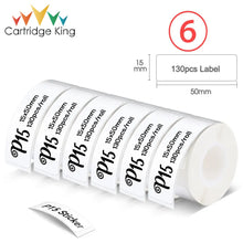 Load image into Gallery viewer, P15 Thermal Label Printer Similar as D11 D110 D101 Mini Label Maker Portable Sticker Label Machine or 3PK-6PK 12mm Label Paper