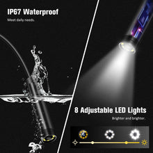 Load image into Gallery viewer, P40 8mm Single Dual Lens Industrial Endoscope 1080P 4.3 " IPS LCD Digital Inspection Camera With 8 LED For Car Sewer Checking
