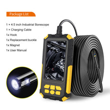 Load image into Gallery viewer, P40 8mm Single Dual Lens Industrial Endoscope 1080P 4.3 " IPS LCD Digital Inspection Camera With 8 LED For Car Sewer Checking