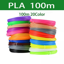 Load image into Gallery viewer, PCL Filament For 3D Pen Filament Diameter 1.75mm 100M Plastic Filament for 3D Printer Pen Child-Safe Refill
