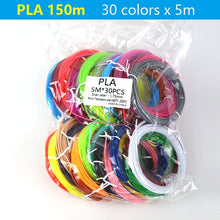 Load image into Gallery viewer, PLA/ABS 3D Pen Filament 10/20 Rolls 10M Diameter 1.75mm 200M Plastic Filament For 3D Pen 3D Printer pen,Color Does Not Repeat