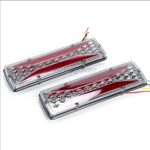 Load image into Gallery viewer, Pair Trailer Trailer Light ATV RV Boat Truck Parts 12V Rear Fog Running Lights Driving Brake Stop Lamps Reverse Signal Blinker