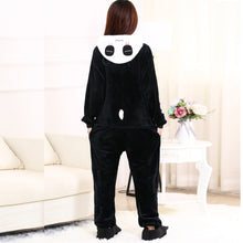 Load image into Gallery viewer, Panda Kigurumi Pajamas Bear Onesies For Adult One-Piece Pijamas Animal Nightgown Women Men Sleepwear Boy Girls Cosplay Costume