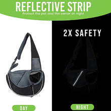 Load image into Gallery viewer, Pet Carrying Bag Sling Carrier Bag Portable Comfortable Breathable Hand Free Shoulder Crossbody Bag Outdoor Pet Cat Handbag