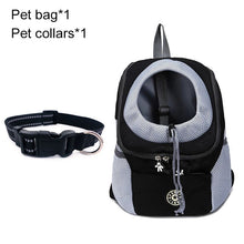 Load image into Gallery viewer, Pet Dog Carrier Bag Carrier For Dogs Backpack Out Double Shoulder Portable Travel Backpack Outdoor Dog Carrier Bag Travel Set