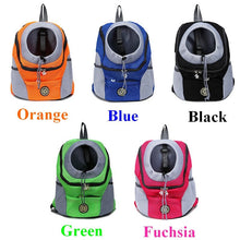 Load image into Gallery viewer, Pet Dog Carrier Cat Puppy Backpack Bag Portable Travel Front Outdoor Hiking Double Shoulder Head Out Sling Blind Drop Shipping