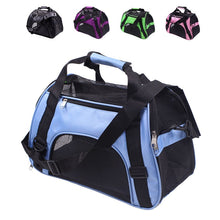 Load image into Gallery viewer, Pet Dog Puppy Cat Carrying Bags Colorful Optional Portable Breathable Travel Pets Tote Cage Carrier Bag Handbag For Small Dog