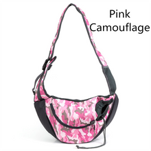 Load image into Gallery viewer, Pet Dogs Carrier Bag Outdoor Travel Walking Dog Shoulder Bag Breathable Mesh Oxford Puppy Sling Handbag Tote Pouch