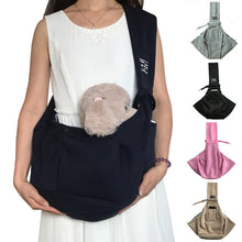Load image into Gallery viewer, Pet Puppy Carrier Bag Cats Puppy Outdoor Travel Dog Shoulder Bag Cotton Single Comfort Sling Handbag Tote Pouch