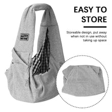 Load image into Gallery viewer, Pet Carrier Bag Cats Puppy Outdoor Travel Dog Shoulder Bag Cotton Single Comfort Sling Handbag Tote Pouch