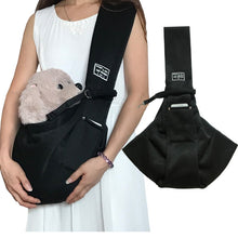 Load image into Gallery viewer, Pet Puppy Carrier Bag Cats Puppy Outdoor Travel Dog Shoulder Bag Cotton Single Comfort Sling Handbag Tote Pouch