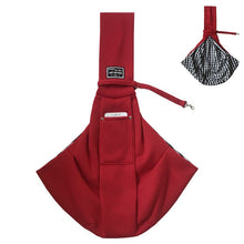 Load image into Gallery viewer, Pet Puppy Carrier Bag Cats Puppy Outdoor Travel Dog Shoulder Bag Cotton Single Comfort Sling Handbag Tote Pouch