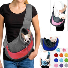 Load image into Gallery viewer, Pet Puppy Carrier S/L Outdoor Travel Dog Shoulder Bag Mesh Oxford Single Comfort Sling Handbag Tote Pouch