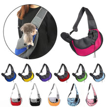 Load image into Gallery viewer, Pet Puppy Carrier S/L Outdoor Travel Dog Shoulder Bag Mesh Oxford Single Sling Handbag Comfort Tote Pouch Breathable Cat Bag