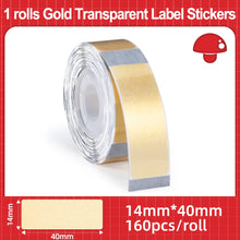 Load image into Gallery viewer, Phomemo Q30 D30 Label Maker Tape Sticker Replacement Waterproof Tearproof Thermal Label Sticker Paper for School Home Office