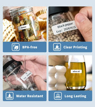 Load image into Gallery viewer, Phomemo Q30 Q32 Mini Label Printer Paper Printing Label Waterproof Oilproof Scratch-Resistant Price Label Sticker Cable Label