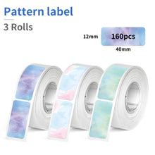 Load image into Gallery viewer, Phomemo Q30 Q32 Mini Label Printer Paper Printing Label Waterproof Oilproof Scratch-Resistant Price Label Sticker Cable Label