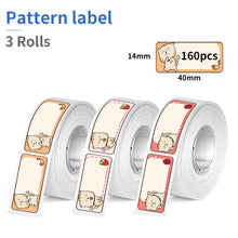 Load image into Gallery viewer, Phomemo Q30 Q32 Mini Label Printer Paper Printing Label Waterproof Oilproof Scratch-Resistant Price Label Sticker Cable Label