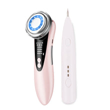 Load image into Gallery viewer, Plasma Pen + Facial Massager Beauty Skin Care Sets Freckle Remove Pen Wart Remover Mole Pen LED Photon Skin Rejuvenation Tools