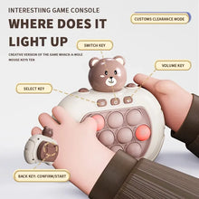 Load image into Gallery viewer, Pop Quick Push Bubbles Game Machine Kids Cartoon Fun Whac-A-Mole Squeezing Toys Anti Stress Sensory Bubble Pop Fidget Toy Gifts