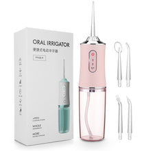 Load image into Gallery viewer, Portable Dental Oral Irrigator Water Flosser Pick Mouth Cleaning Machine Irri USB rechargeable Scaler Dental Irrigator For Teeth 0ral irrigator