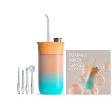 Load image into Gallery viewer, Portable Dental Oral Irrigator Water Flosser Pick Mouth Cleaning Machine Irri USB rechargeable Scaler Dental Irrigator For Teeth 0ral irrigator