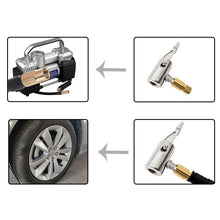 Load image into Gallery viewer, Portable Inflatable Pump for Car Tire Air Chuck Compressor Tire Inflator Tire Chuck with Barb Connector for Hose Repair