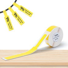 Load image into Gallery viewer, Portable Label Printer P15 Wire Cabel Label Paper Yellow Label Tape Compatible P15 Labeller Phomemo Label Maker D30 Q30 Q30S