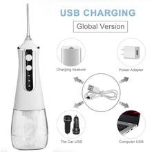 Load image into Gallery viewer, Powerful Oral Irrigator for Teeth Electric Portable Dental Water Flosser Jet Nozzles Whiten Teeth Floss Cleaning Dropshipping 0ral irrigator