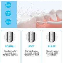 Load image into Gallery viewer, Powerful Oral Irrigator for Teeth Electric Portable Dental Water Flosser Jet Nozzles Whiten Teeth Floss Cleaning Dropshipping 0ral irrigator