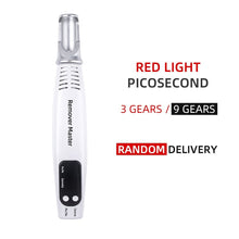 Load image into Gallery viewer, Professional Laser Picosecond Pen Blue&Red Tattoo Remover Laser Pen Freckle Acne Cleaner Mole Dark Spot Pigment Removal Machine