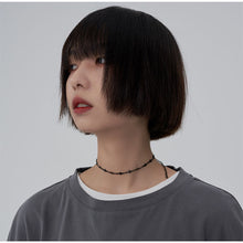 Load image into Gallery viewer, Punk Stainless Steel Cross Choker Necklace for Women Girls Hiphop Gothic Cross Collar Necklace Rock Fashion Jewelry Gifts