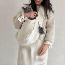 Load image into Gallery viewer, Puppy Carrier Dog Bag Handmade Cat Kitten Pet Outdoor Travel Handbag Canvas Single Shoulder Bag Tote Shoulder Bag Breathable