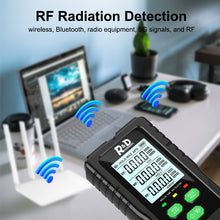 Load image into Gallery viewer, RD630 Electromagnetic Field Radiation Detector Tester EMF Meter Multifunctional Handheld Portable Radio Frequency Warn Meter