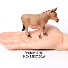 Load image into Gallery viewer, Wild animal models realistic hand-painted Partridge, donkeys, camels, moose toys Christmas birthday gifts for children