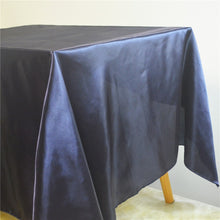 Load image into Gallery viewer, Rectangle Satin Tablecloth Overlays Wedding Banquet Tapete Home Dining Table Cover Christmas Halloween Birthday Table Cloth