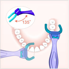Load image into Gallery viewer, Replaceable dental floss super fiber flat wire and soft floss hilo dental teeth sticks oral care hygiene toothpick 0ral irrigator