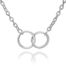 Load image into Gallery viewer, Rinhoo Long Metal Chain Geometric Necklace For Women Fashion Simple Feather Leaf Wings Sun Pendant Choker Jewelry Birthday Gift