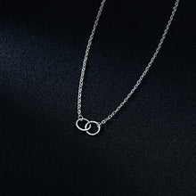 Load image into Gallery viewer, Rinhoo Long Metal Chain Geometric Necklace For Women Fashion Simple Feather Leaf Wings Sun Pendant Choker Jewelry Birthday Gift