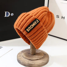 Load image into Gallery viewer, Winter hat, men's and women's versatile fashion long label woolen hat, warm ear protection, toe cover, knitted hat